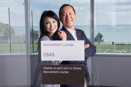 Mr. and Mrs. Zhang Recruitment lounge
