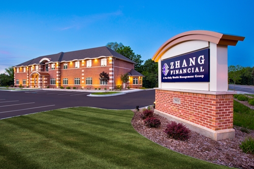 zhang-financial-exterior top financial advisor in portage